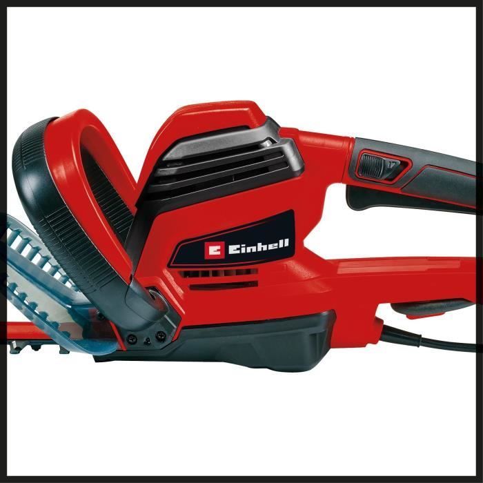 Einhell Taille-haies électrique GE-EH 6560 (650 W, Longueur de coupe 60 cm, Longueur de lame 66 cm, Ecartement des dents 30 mm)