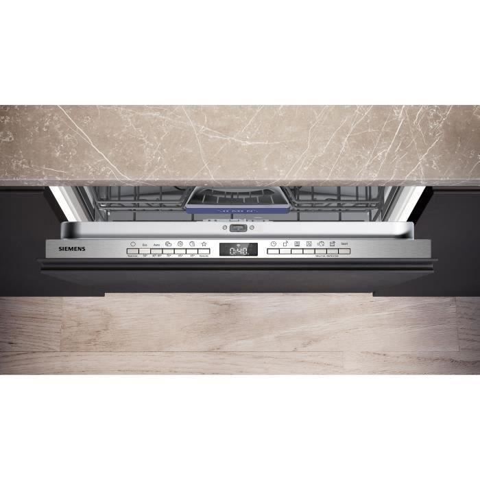 Lavastoviglie SIEMENS SN63HX10VF iQ300 completamente integrata - 14 coperti - 46 dB - cassetto posate - 6 programmi