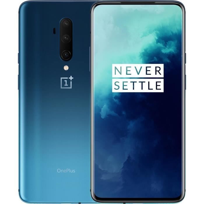 ONEPLUS 7t Pro Double SIM 256 Go Bleu Brume - Reconditionné - Très bon état
