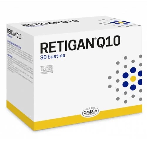 OMEGA PHARMA Retigan Q10 30 zakjes antioxidanten