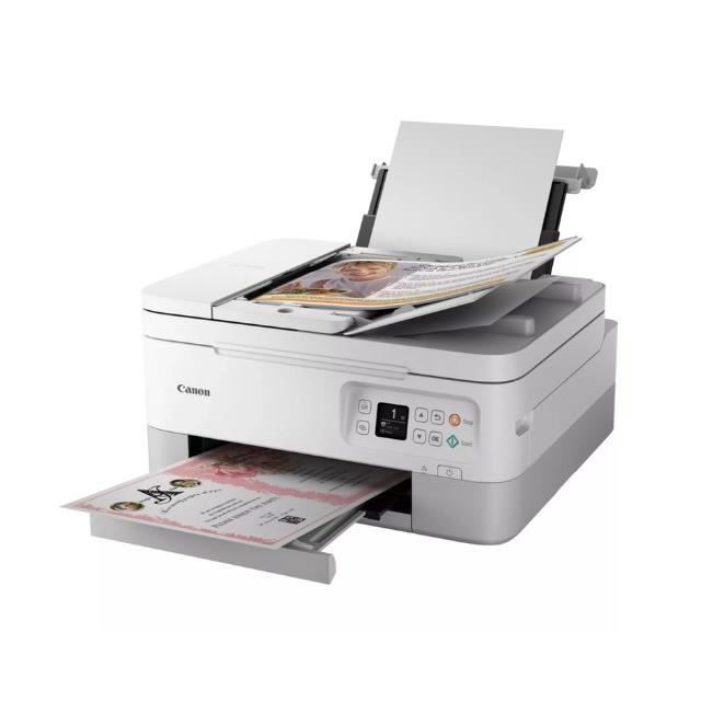 Multifunction Printer - CANON - PIXMA TS7451i - Wi-Fi - 2 FINE Cartridges - Color - Automatic Duplex Printing