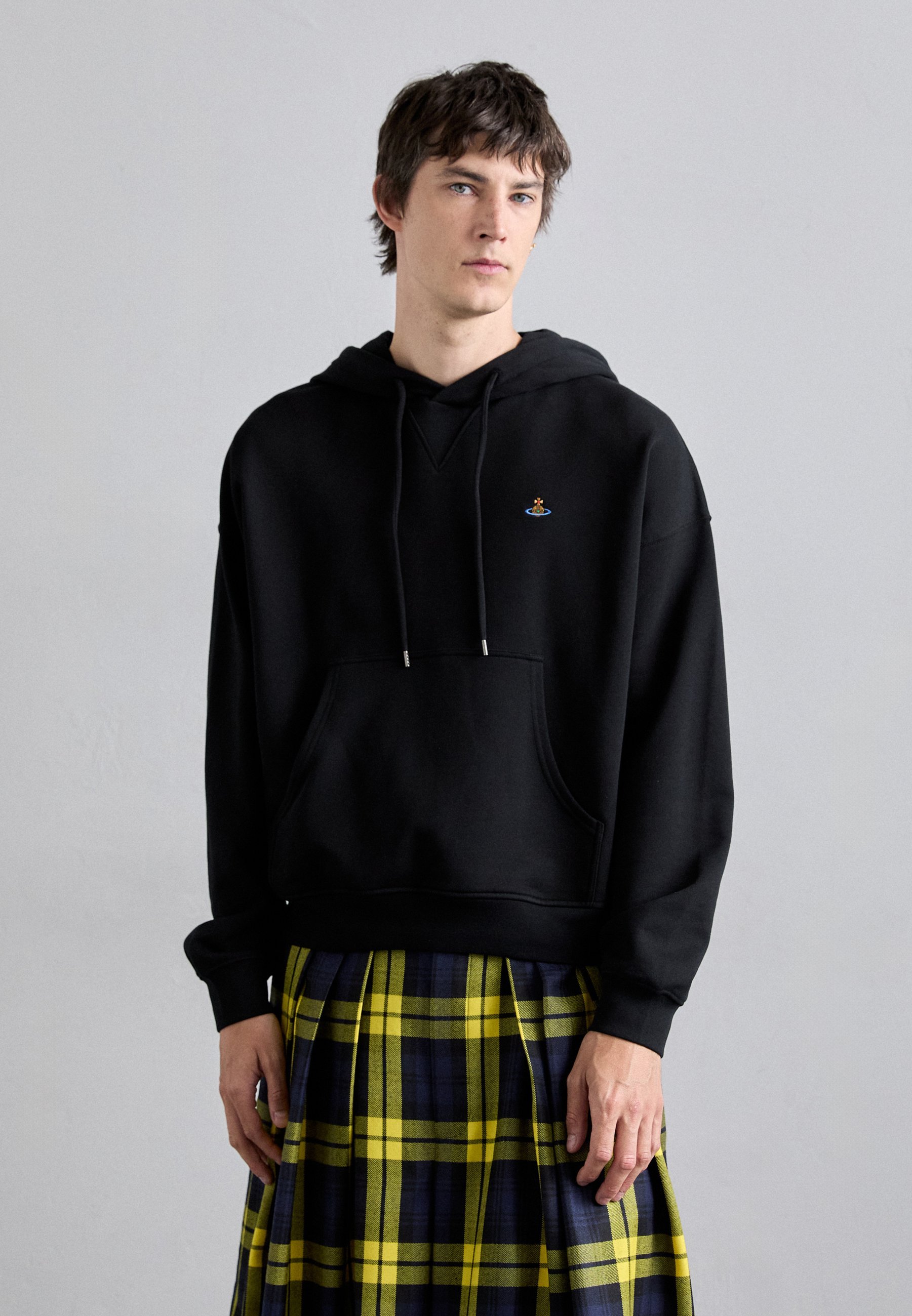 Felpa con cappuccio Vivienne Westwood ASHTON - nera