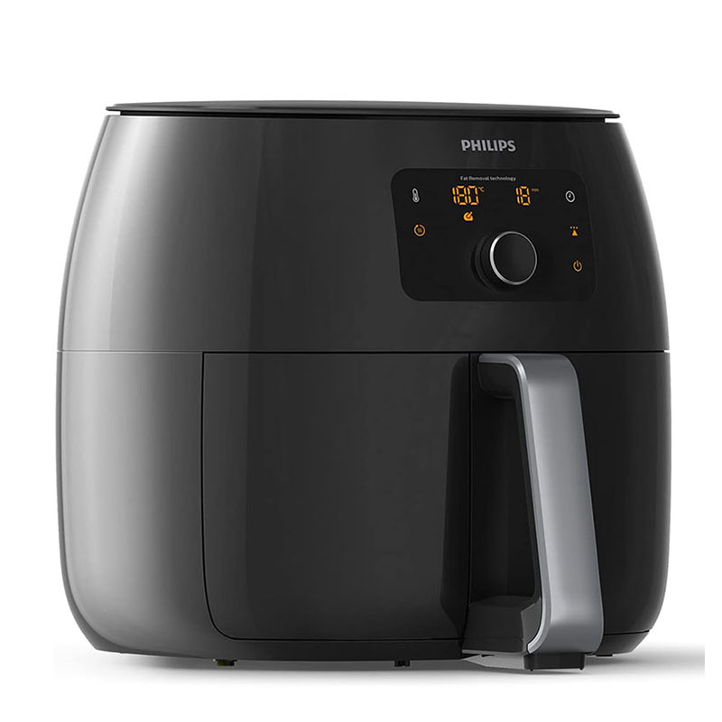 Philips Premium Airfryer XXL med fettborttagningsteknik, 3 lb/7 qt, svart, HD9650/96