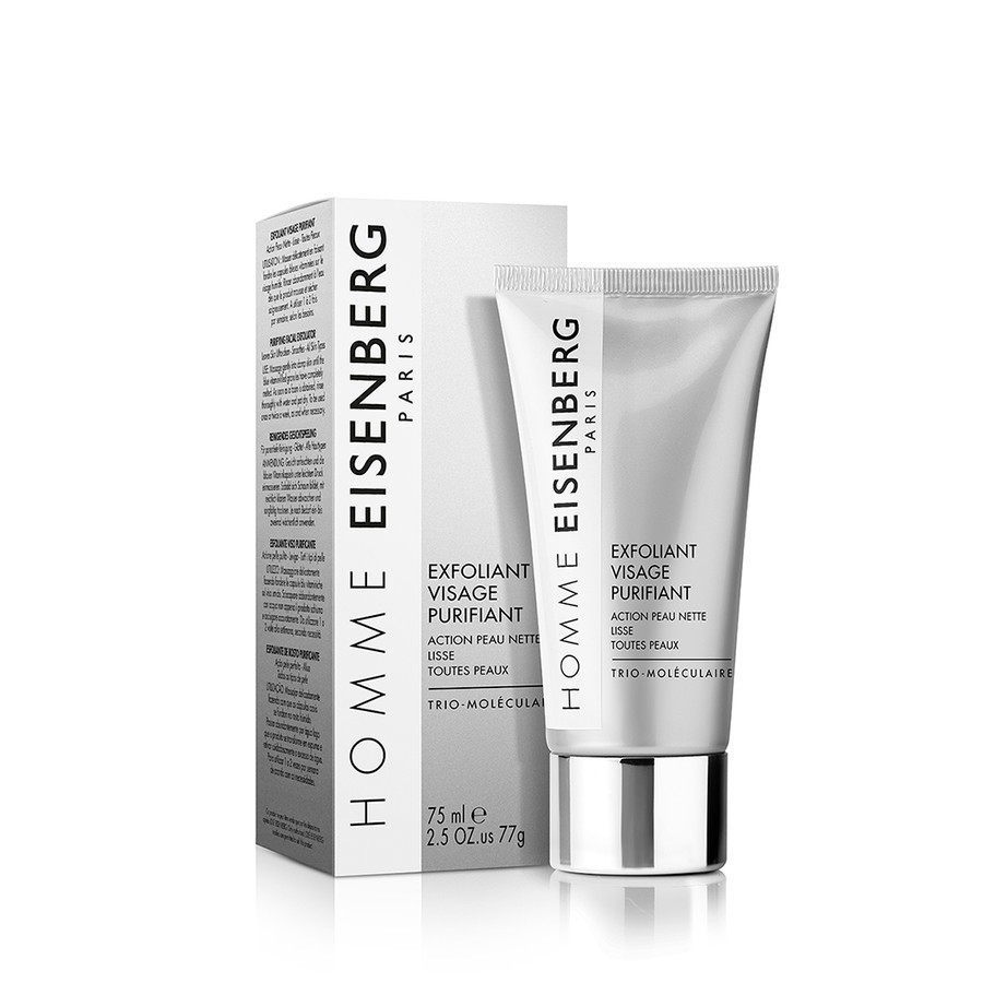 Eisenberg Facial Scrub Homme Exfoliant Visage Purifiant - 75 ml