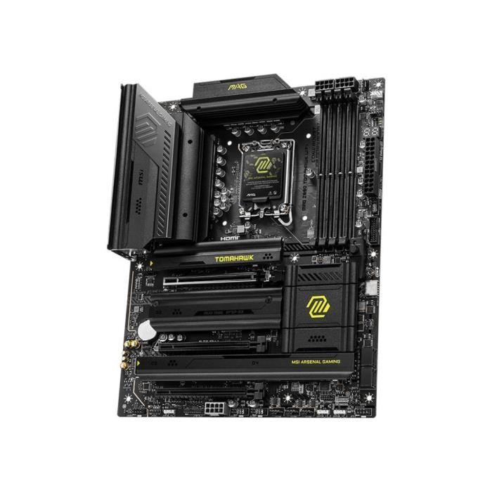 Moderkort - MSI - MAG Z890 TOMAHAWK WIFI - Wi-Fi 7, 5G LAN, Thunderbolt, PCIe 5.0, Intel Core Ultra
