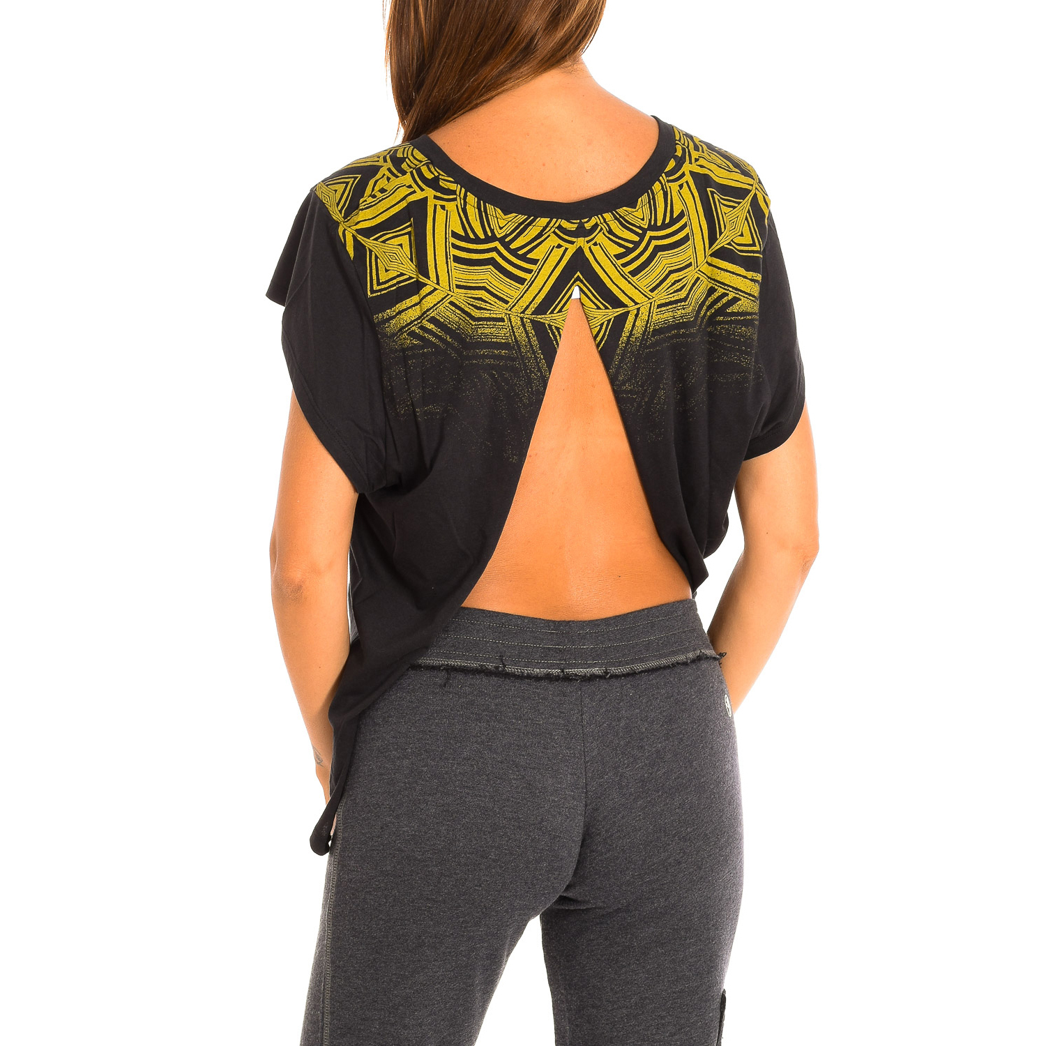 Camiseta Deportiva Con Mangas Zumba Z1t00570
