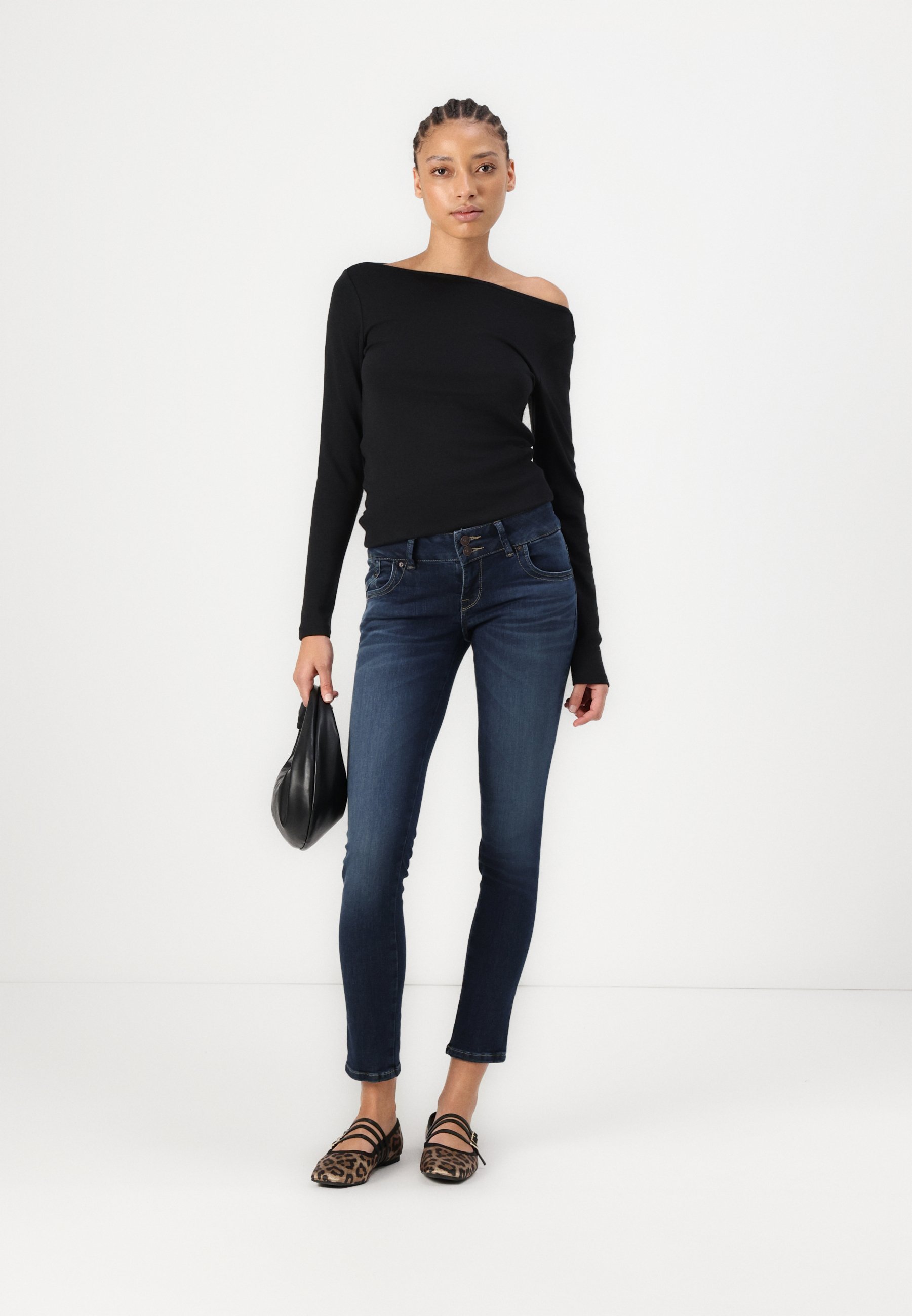 GAP BATEAU - Maglia a maniche lunghe - nera