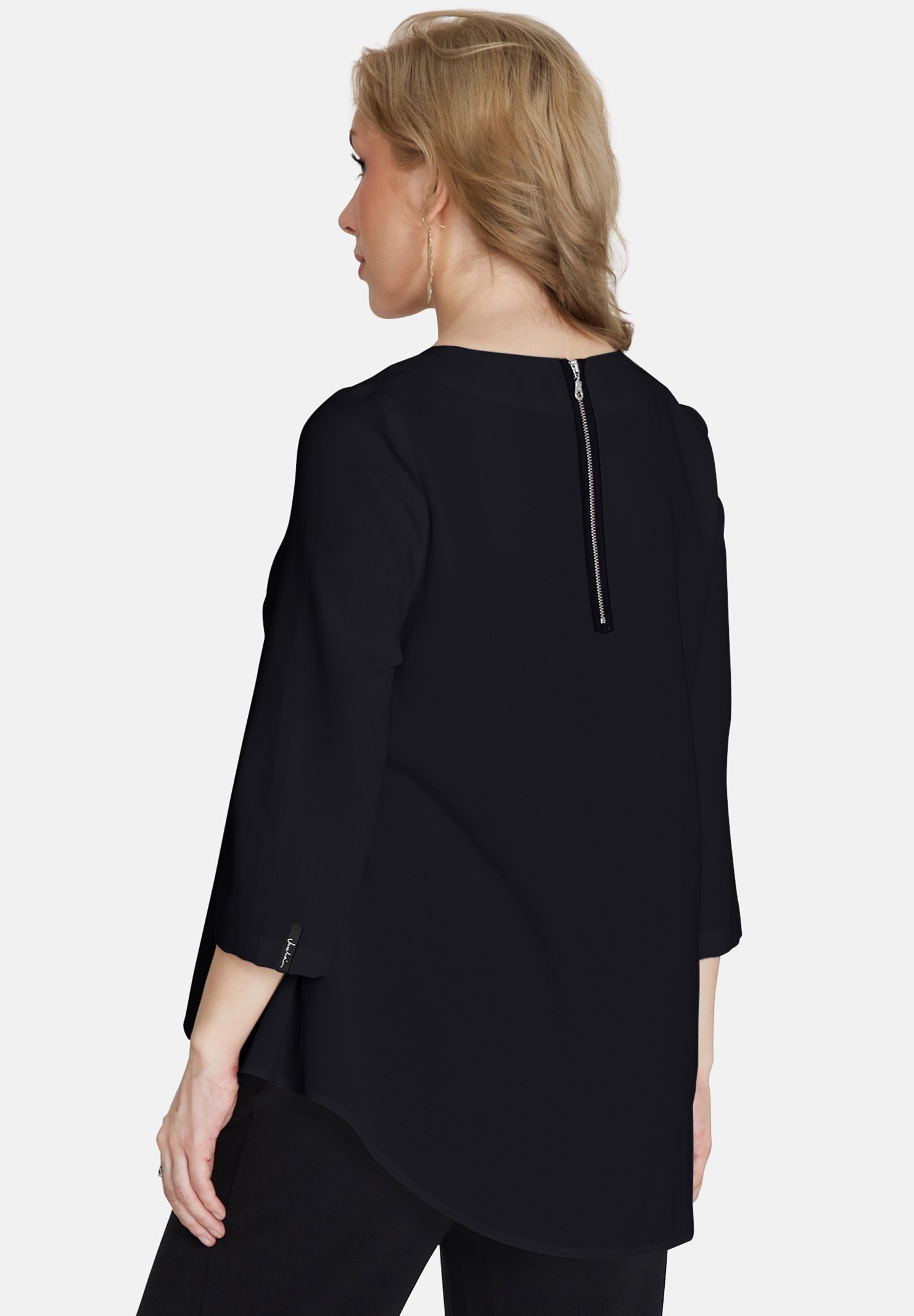Jascha Stockholm Bluse - schwarz