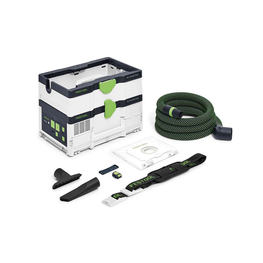 Extrator de pó portátil FESTOOL 18 V 5L Classe M Skin 576933
