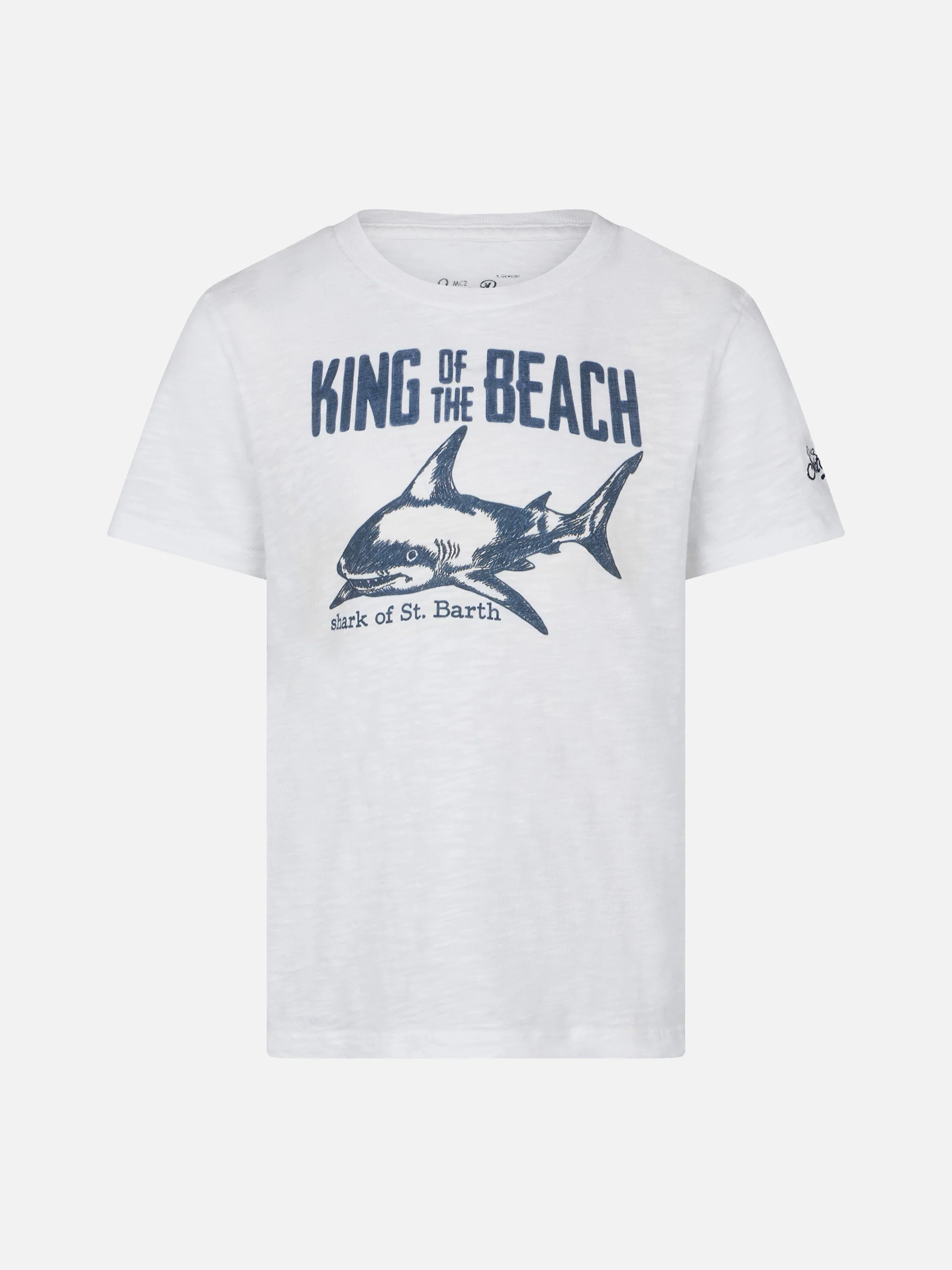 T-shirt voor kinderen met print van de Koning van het Strand