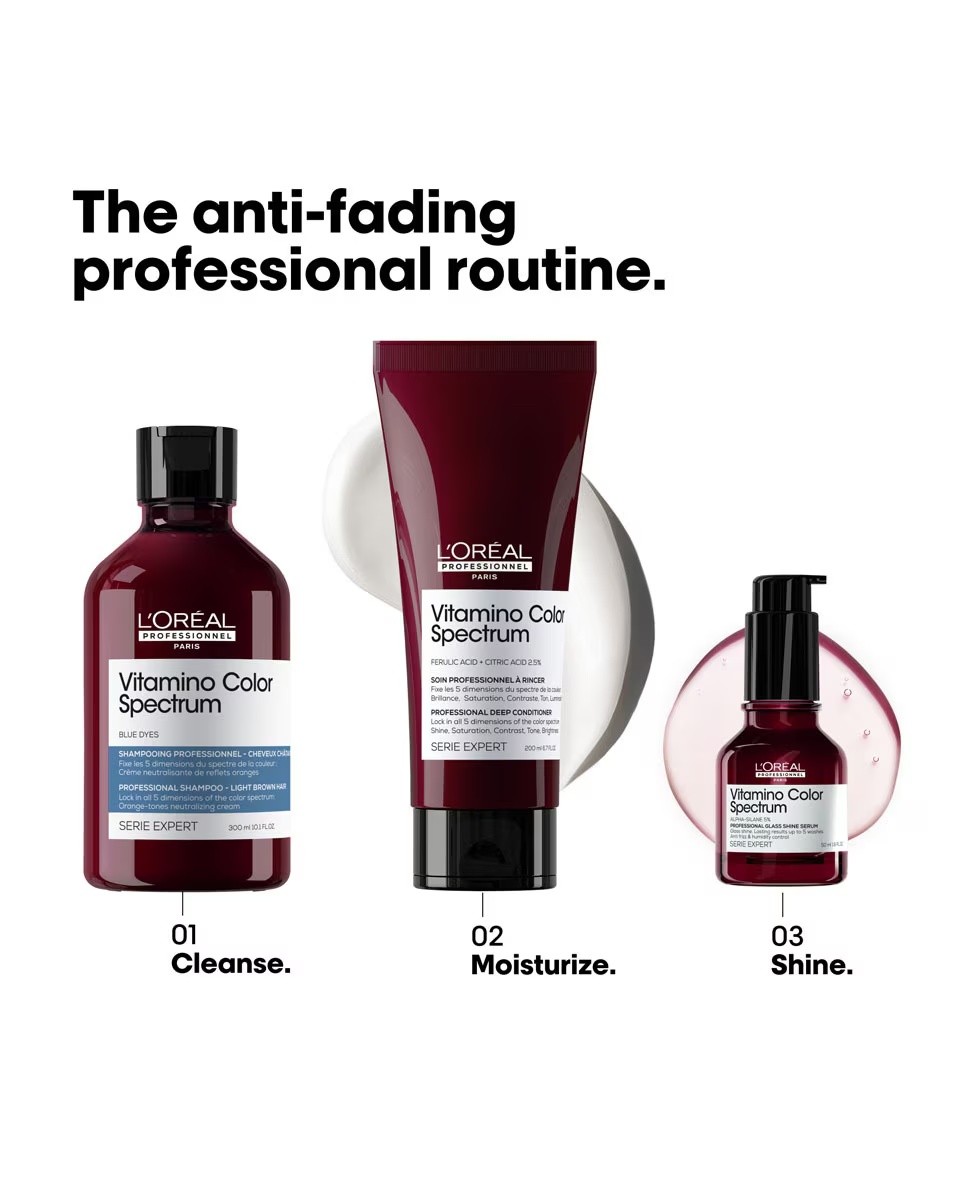L'OREAL PROFESSIONNEL Vitamino Color Spectrum Blue Σαμπουάν - Για Ανοιχτά Καστανά Μαλλιά