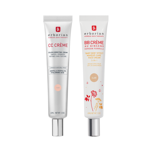 Duo de crème BB et CC
