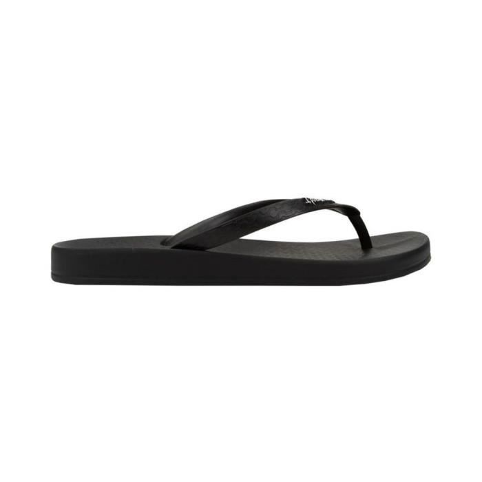 Tong Anatomic Tan - Ipanema - Noir - Femme - Caoutchouc