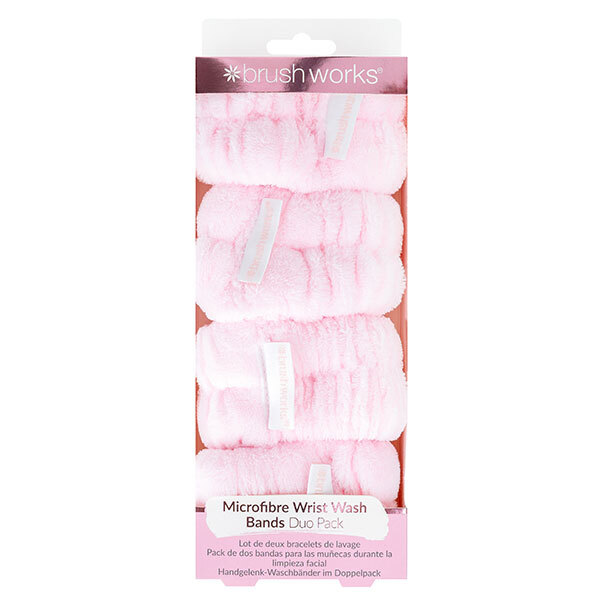 Brushworks narukvice za pranje zglobova od mikrofibera (2 para)
