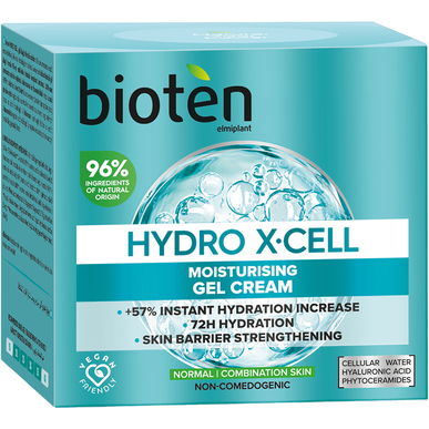 Bioten Hydro X-Cell kosteuttava geelivoide päivävoide 50 ml
