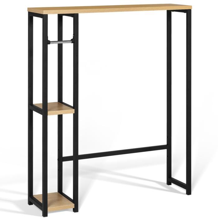 IDMARKET DETROIT Industriedesign-Toilettenschrank mit Unterschrank
