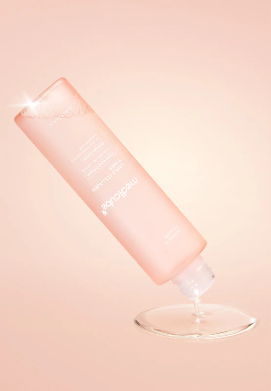 Tônico hidratante e lifting com colágeno da medicube Triple Collagen Toner.