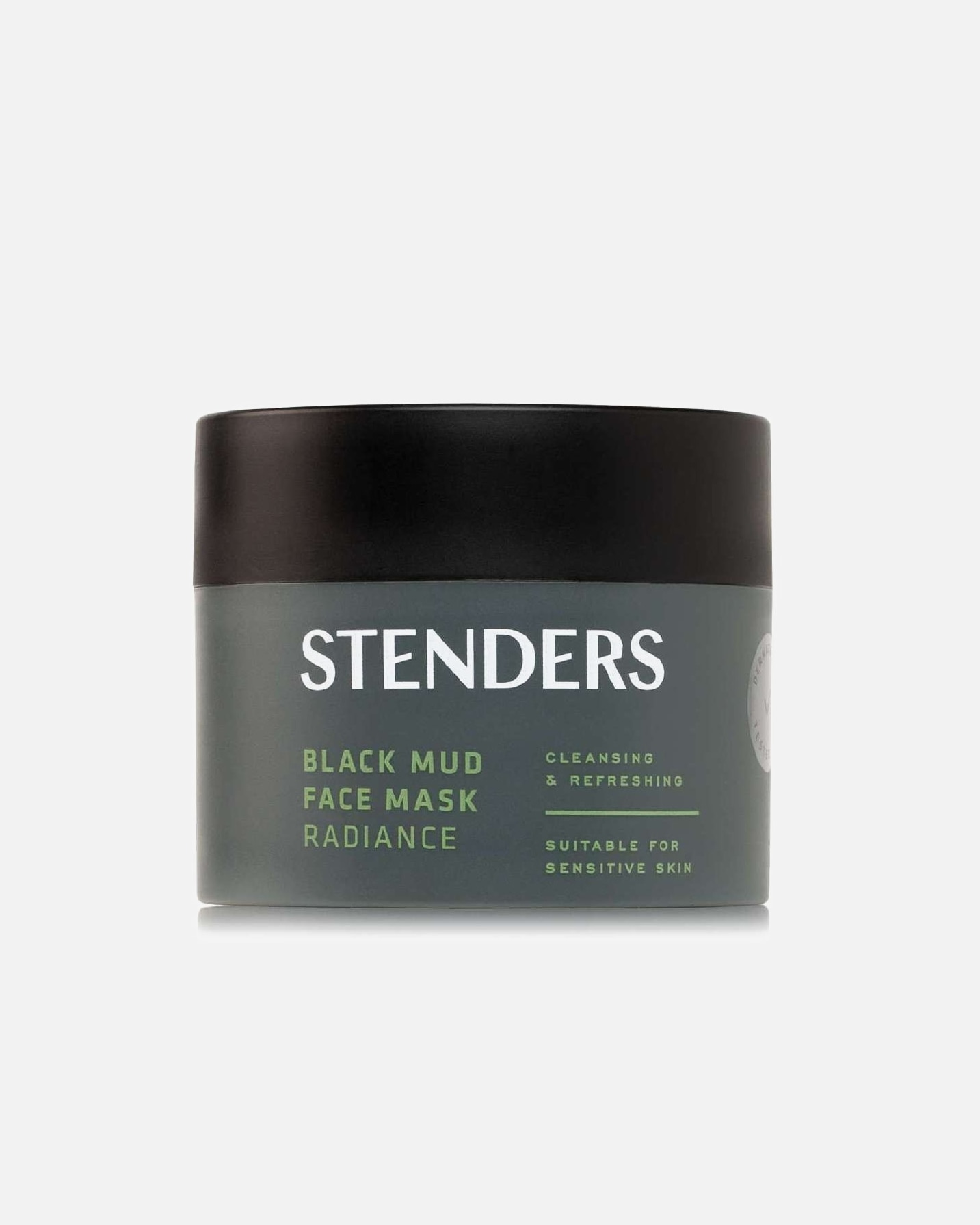 Masque visage à la boue noire éclatante STENDERS - 50 g