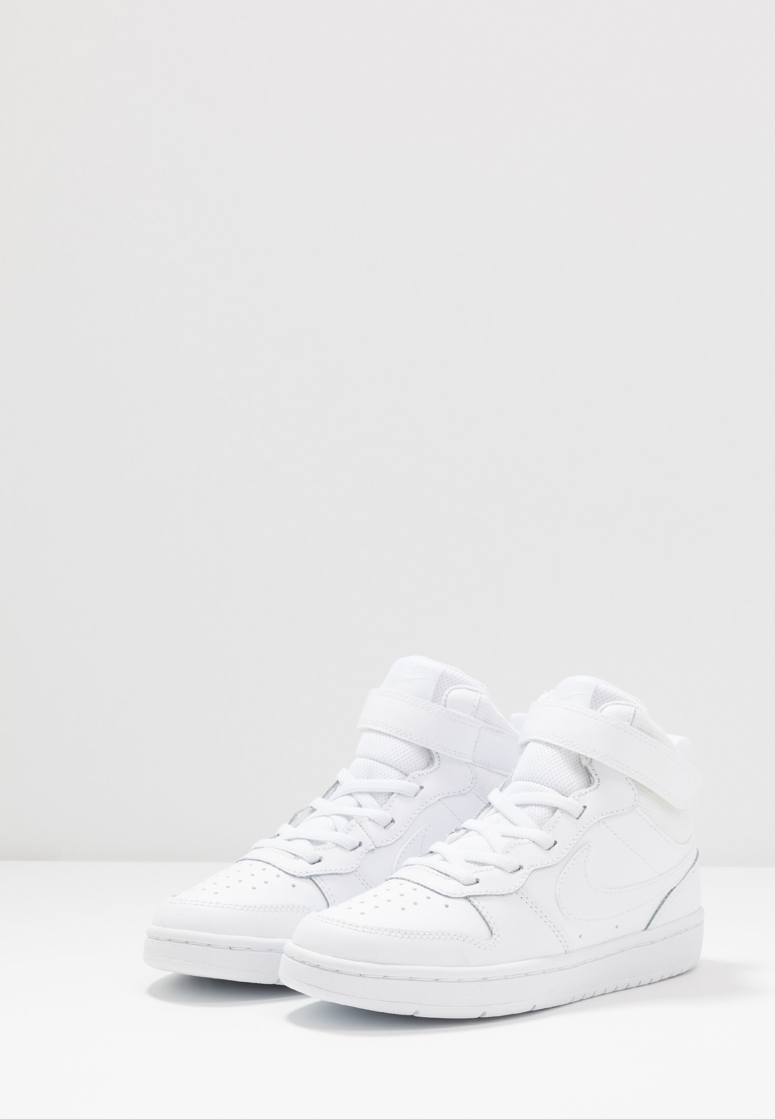 Nike Sportswear COURT BOROUGH MID UNISEX - Hoge sneakers - wit