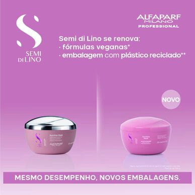 Alfaparf Milano Nutritive Mask Semi di Lino Intensyviai drėkinamoji kaukė sausiems plaukams 200 ml