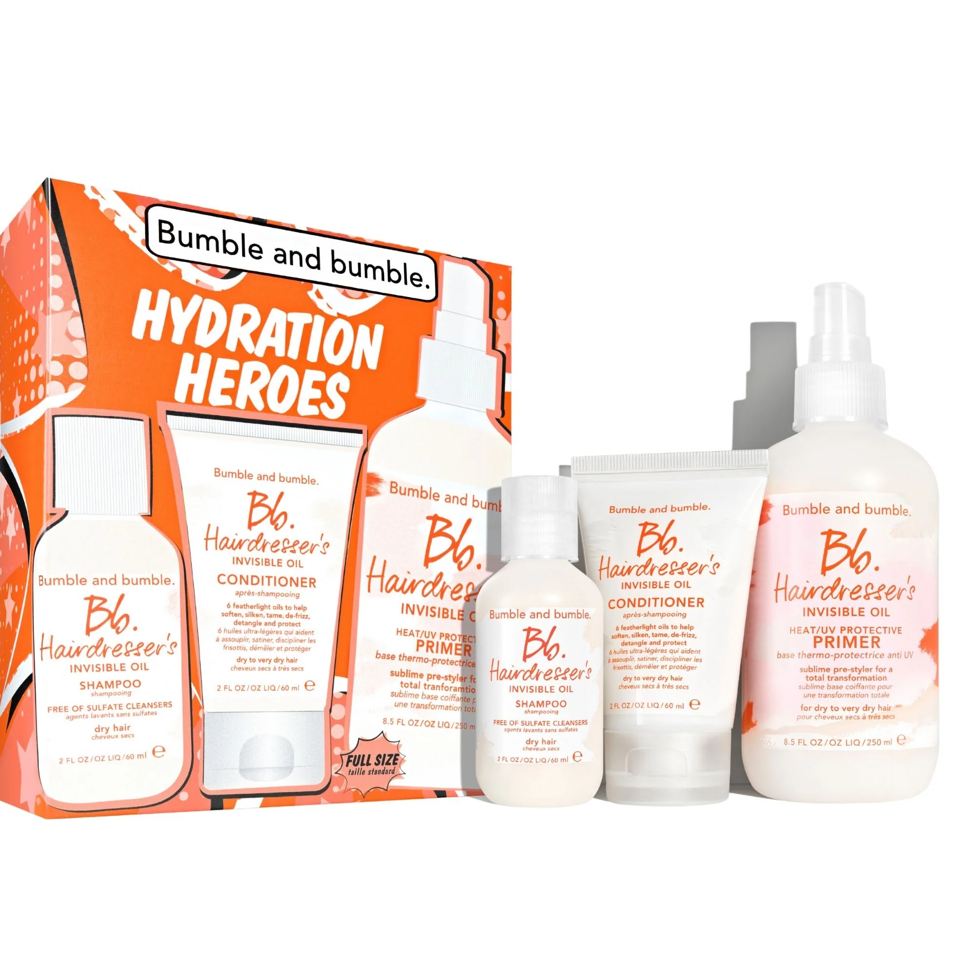 Hairdresser's Invisible Oil Hydration Heroes Gift Set - Cofanetti per Capelli