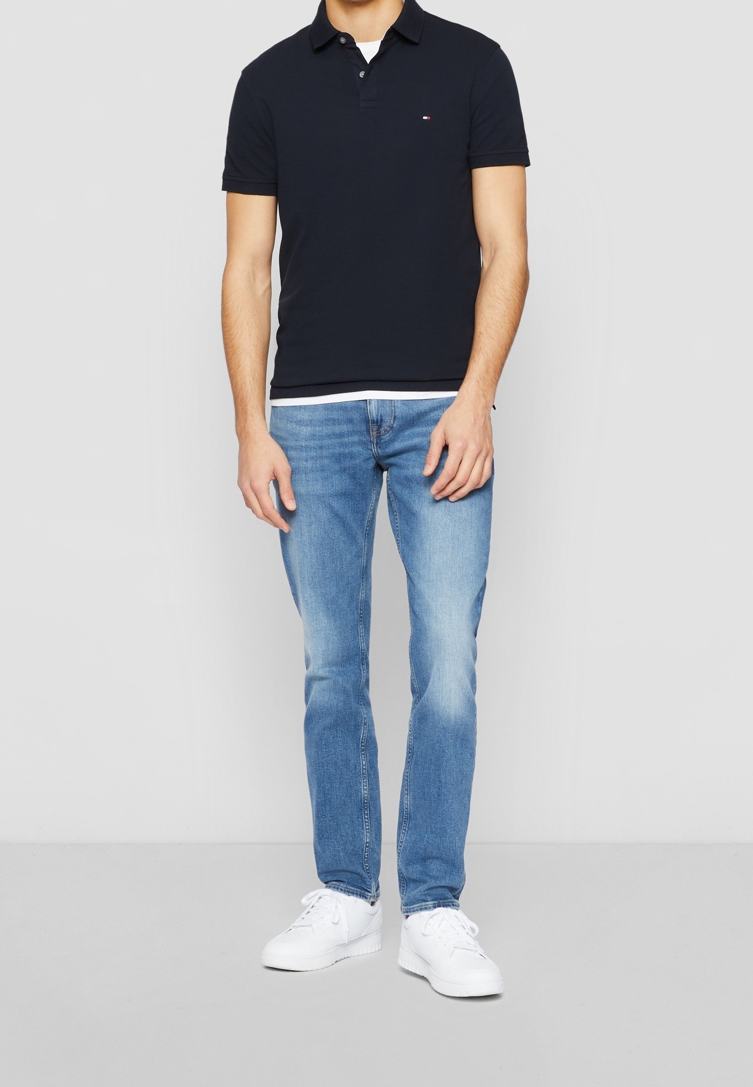 Tommy Hilfiger poloshirt - donkerblauw