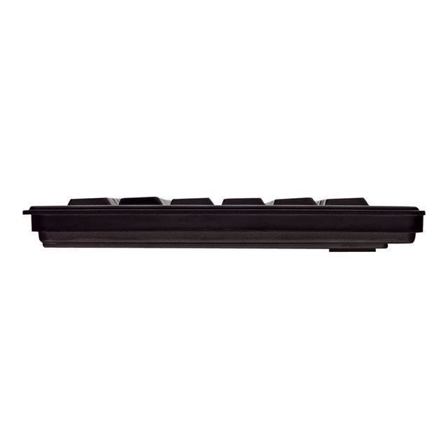 Teclado USB Cherry G84-5200LCMDE-2 - Teclado completo Cherry XS - Preto - Alemão