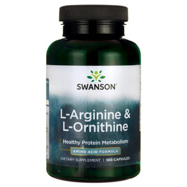 Swanson L-Arginine + L-Ornithine