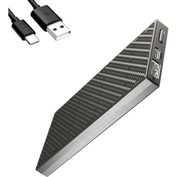 Externe batterij - NITECORE - NB10000 - 10000 mAh - 2 USB-poorten - Ultralicht en duurzaam