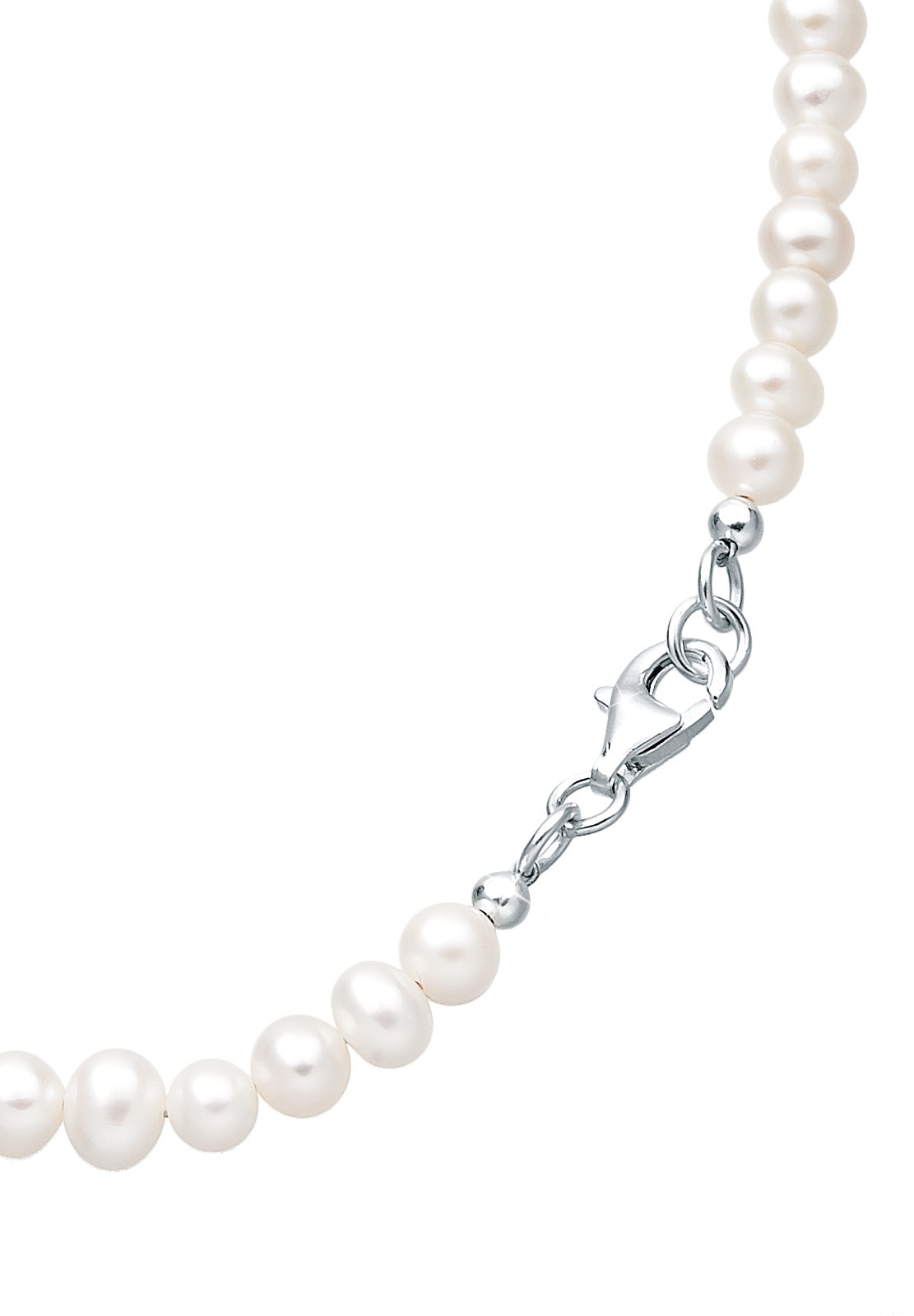 Elli PERLU  Perle de Culture d'Eau Douce Zircone Femme (925/1000) Argent