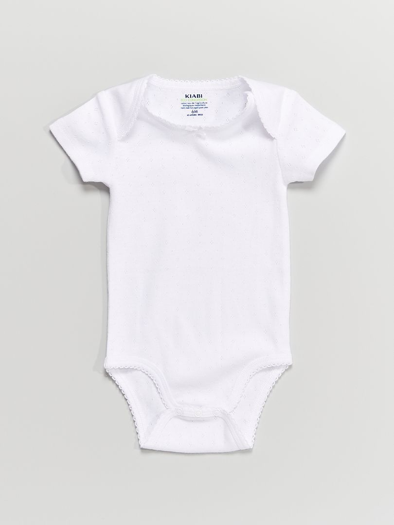 Conjunto de 3 bodys - BLANCO