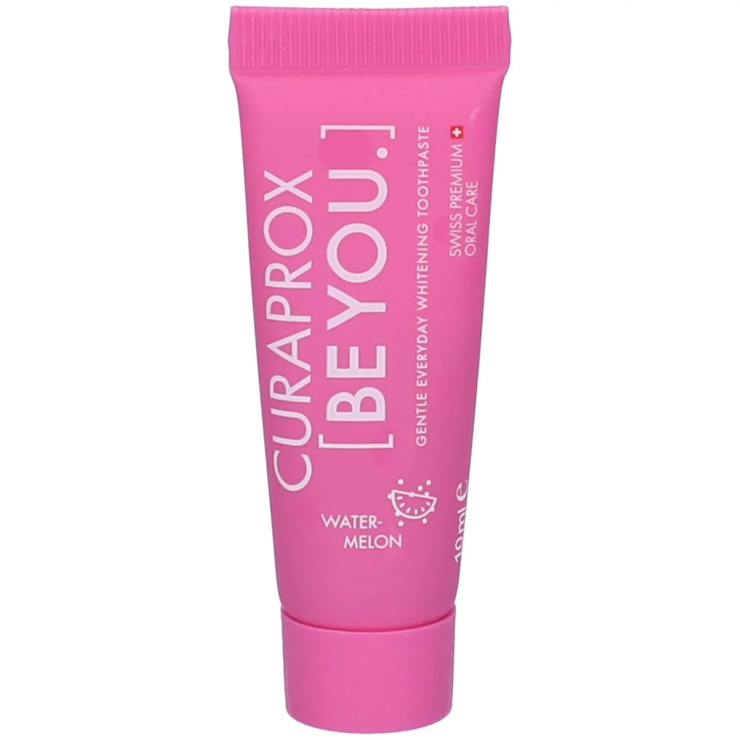Οδοντόκρεμα Curaprox Be You Candy Lover με γεύση καρπούζι 10 ml για στοματική υγιεινή