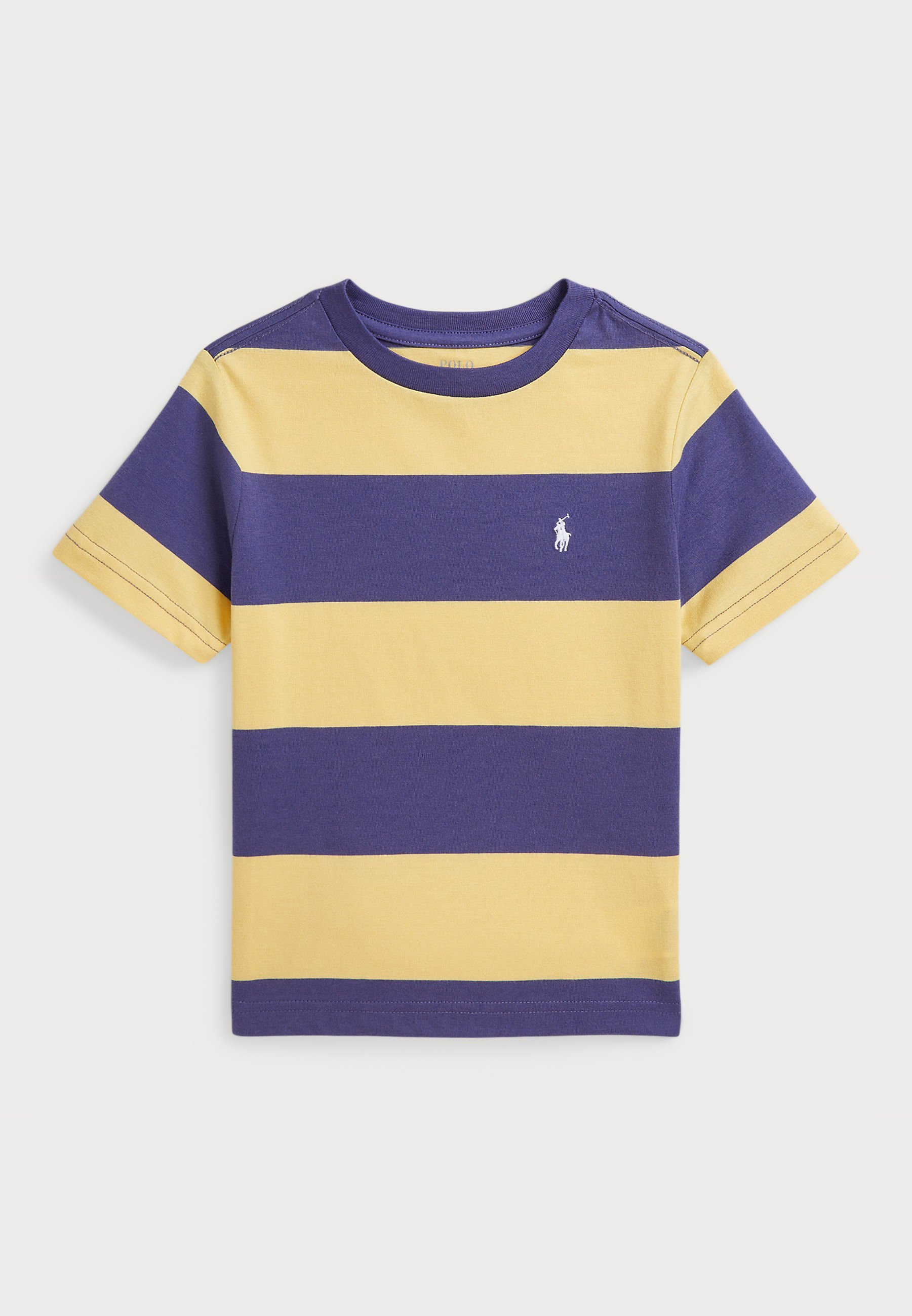 T-shirt Polo Ralph Lauren con stampa - giallo campus/blu classico