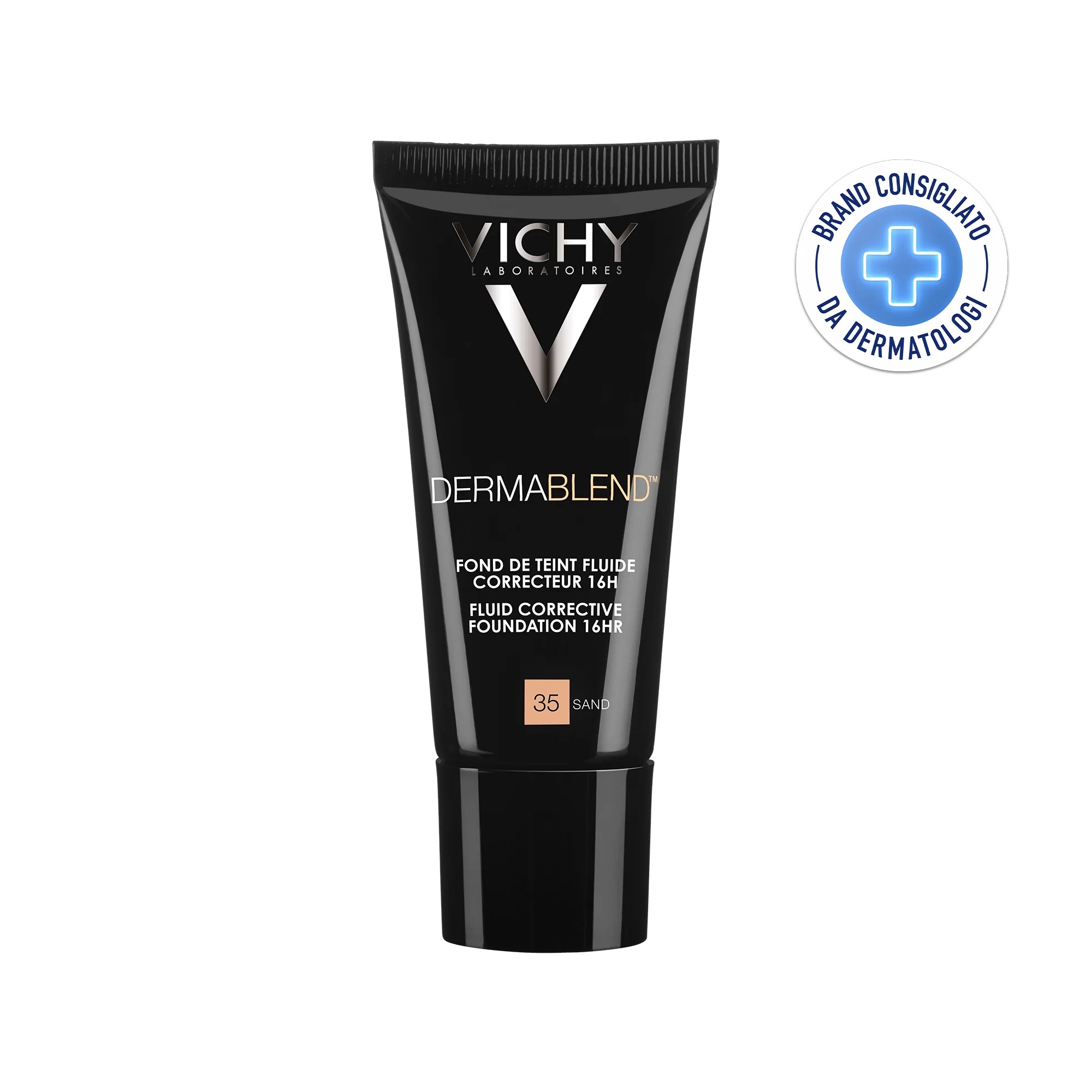 VICHY Vichy Dermablend Fluid 35 Sand 30 ml 16H Fluid Correctory Foundation