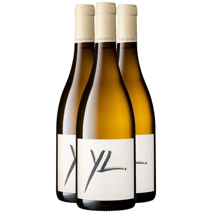 Yves Leccia Ile de Beauté 2023 - Vino blanco de Córcega (3x75cl) ECOLÓGICO