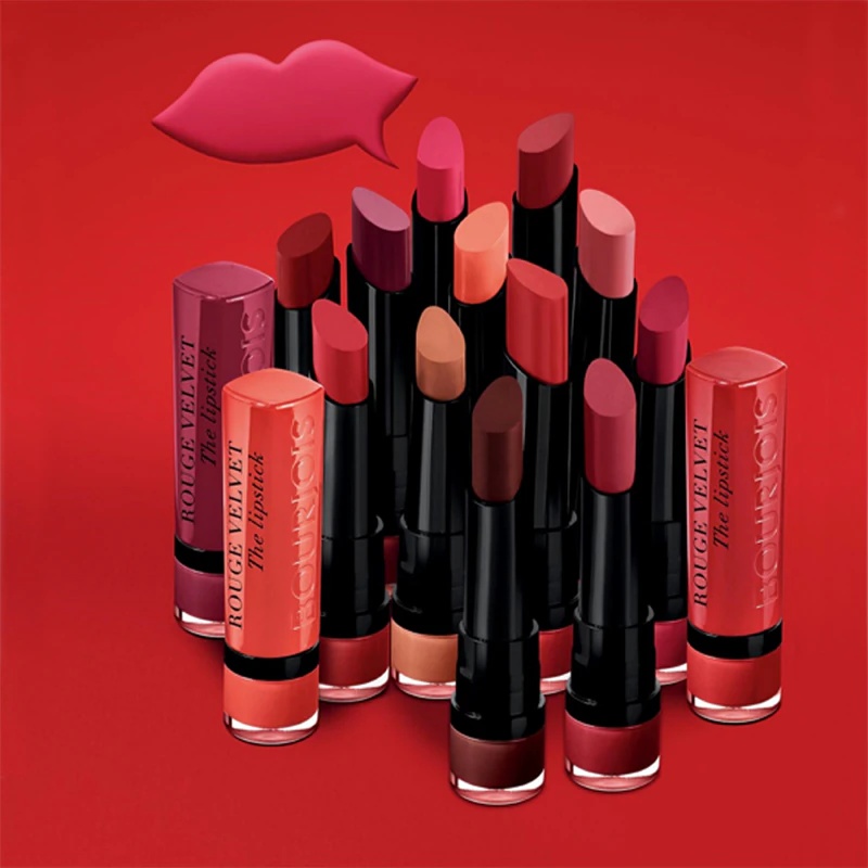 Bourjois Rouge Velvet The Lipstick matēta lūpu krāsa