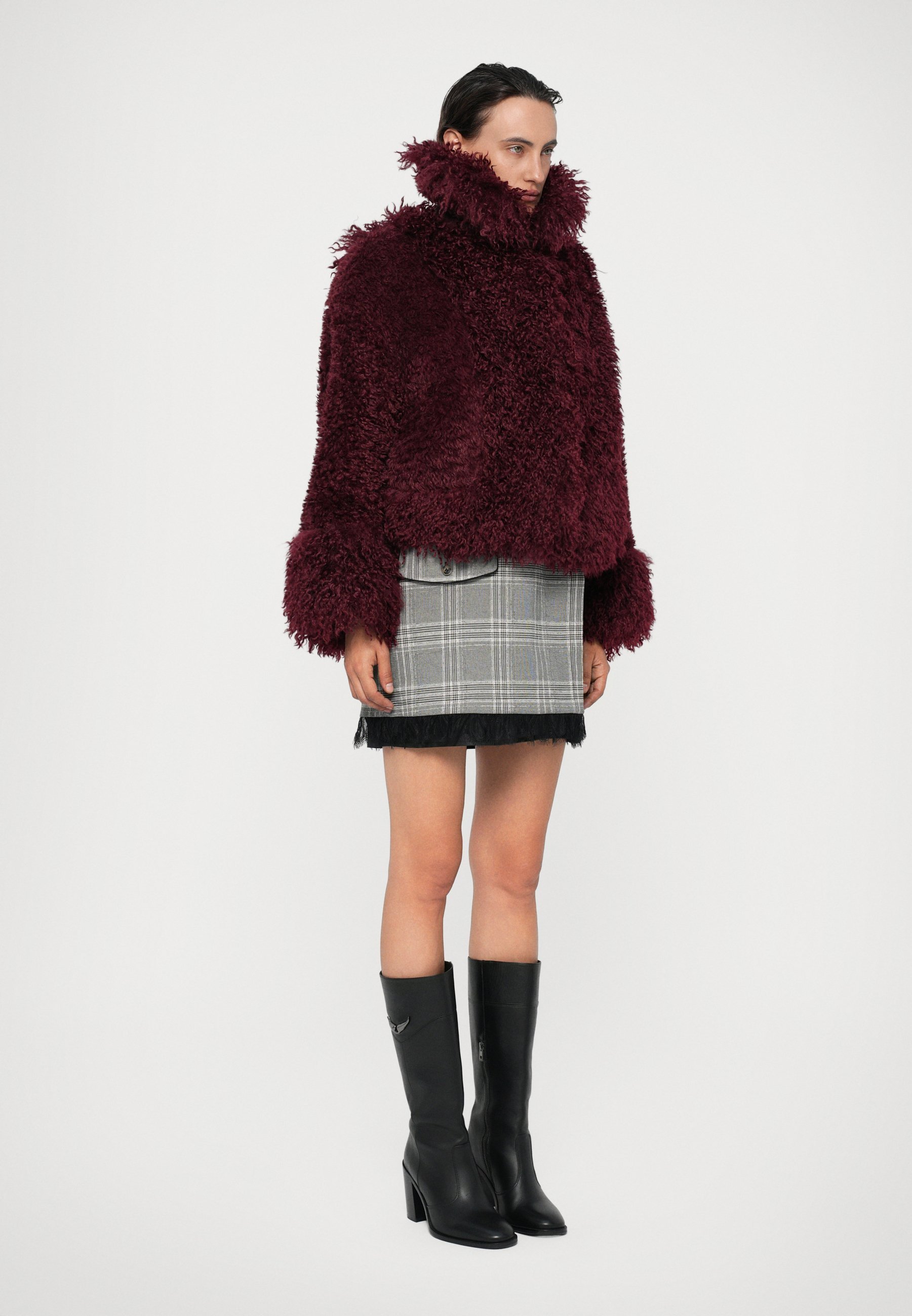 Diane von Furstenberg Natalia - Giacca invernale - bordeaux