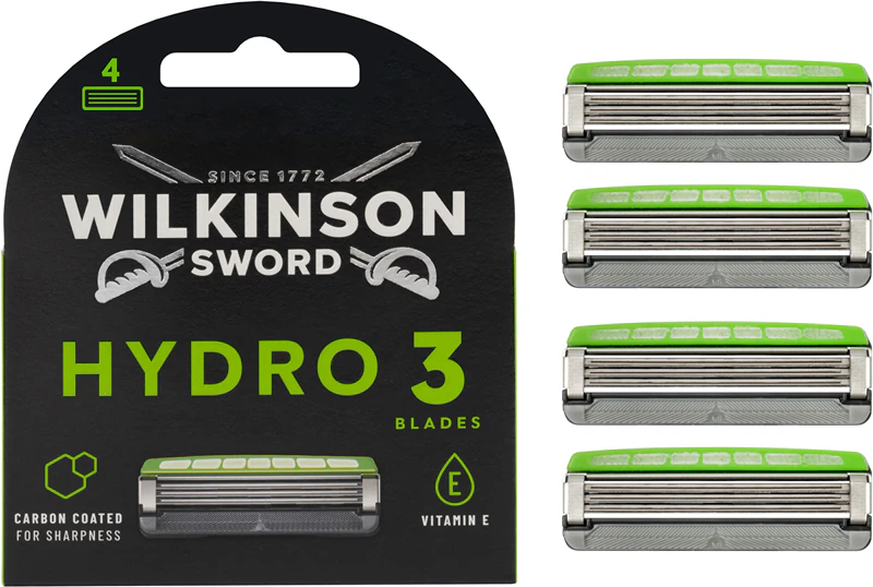 Cabeça de substituição Wilkinson Sword Hydro3 Skin Protection Black Edition