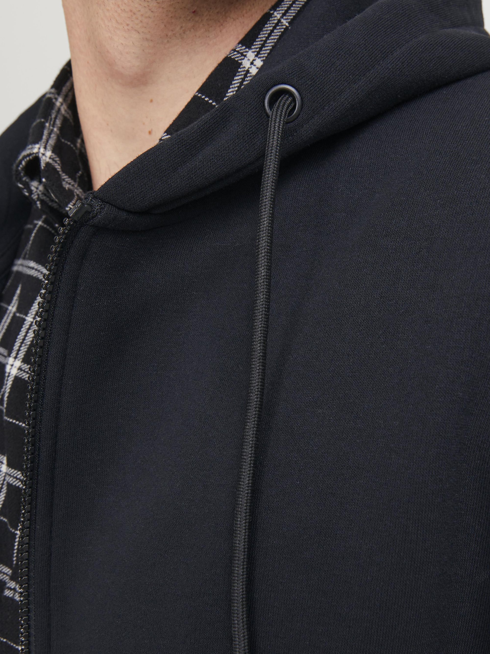 Jack & Jones JJEBRADLEY PLUS - Bluza rozpinana - czarna