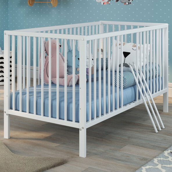 Berço universal para bebê, branco