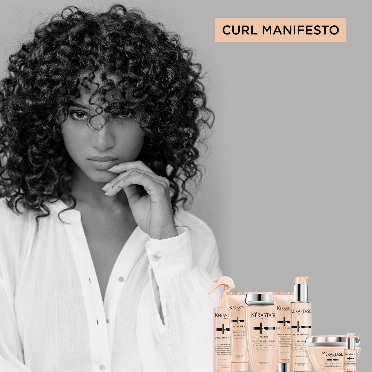 Kérastase šampon za kosu Curl Manifesto Bain Hydratation Douceur - 250 ml
