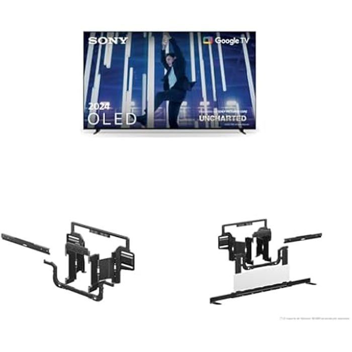 Televisor OLED - Sony - BRAVIA 8 - 65 pulgadas - 4K HDR - Google Smart TV - Soporte de pared giratorio