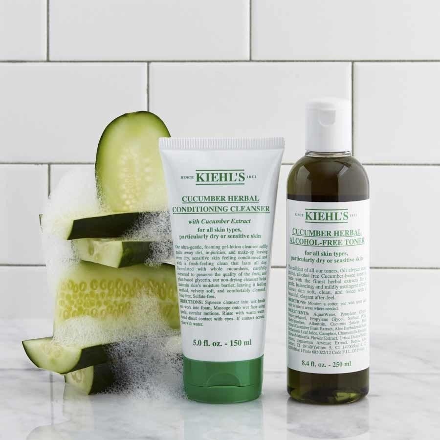 Kiehl's Cucumber Herb kremasti hranjivi gel za čišćenje lica - 150 ml