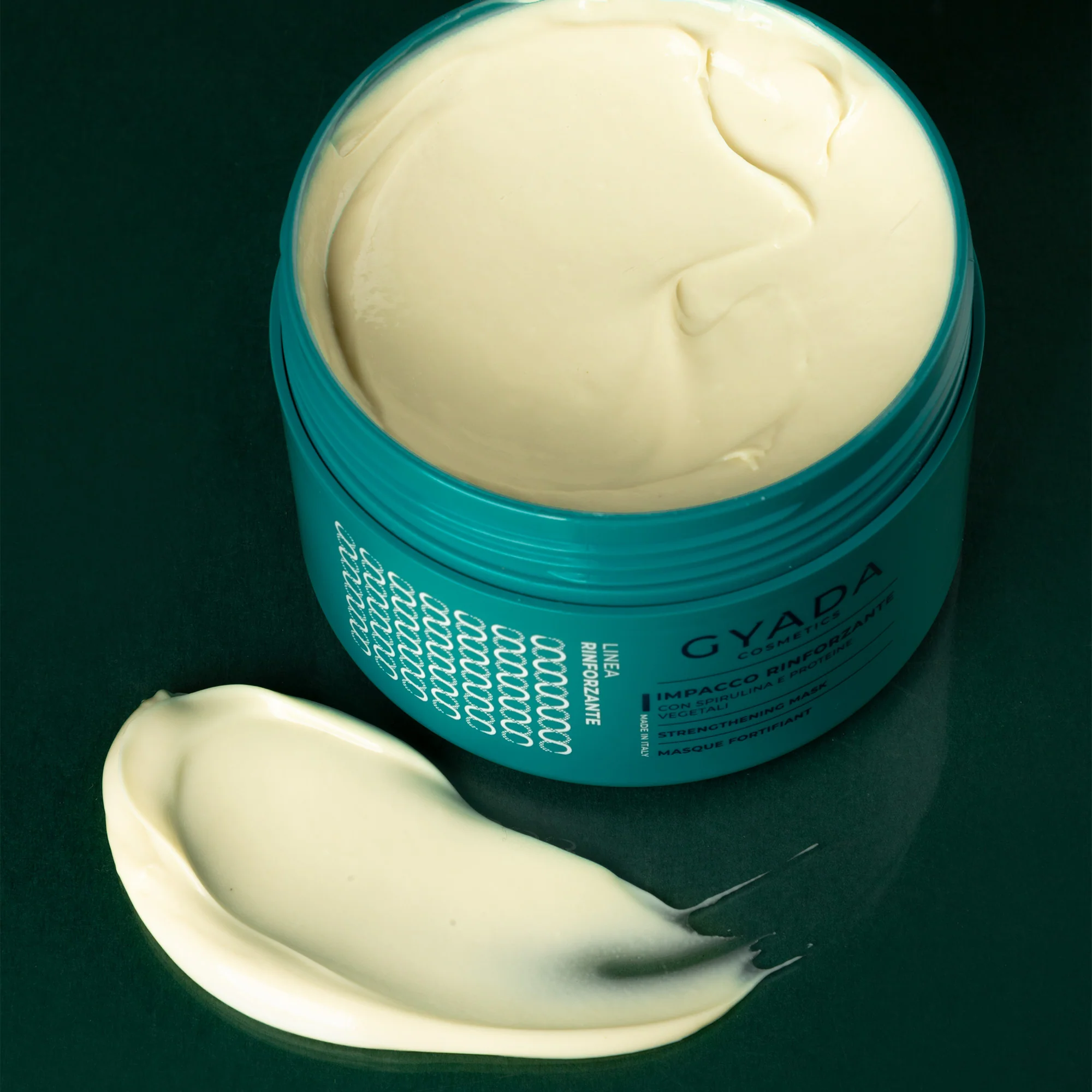 Spirulina Impacco Rinforzante - Pre-Shampoo, Maschera Rinforzante Capelli