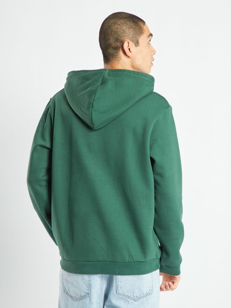 Moletom com bolso canguru - VERDE