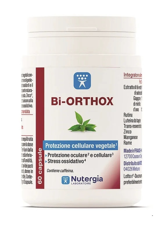 NUTERGIA LABORATORIES Bi-Orthox 60 capsules