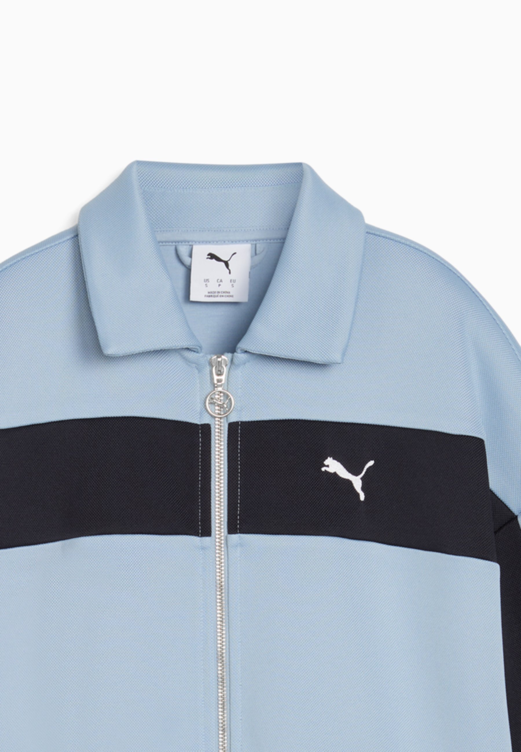 Puma EDITION RELAXED - Trainingsjack - blauwgewassen nieuw marineblauw