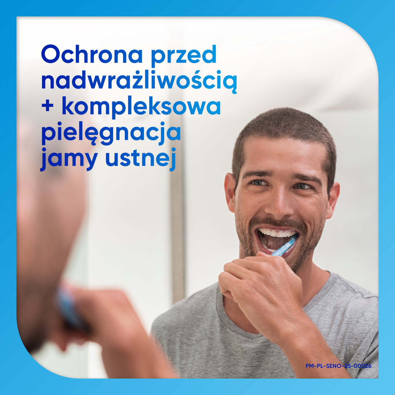 Sensodyne Complete Protect -valkaiseva hammasharja