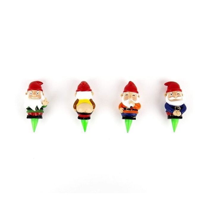 4 gnomos de jardim mal-educados, engraçados e divertidos para plantar
