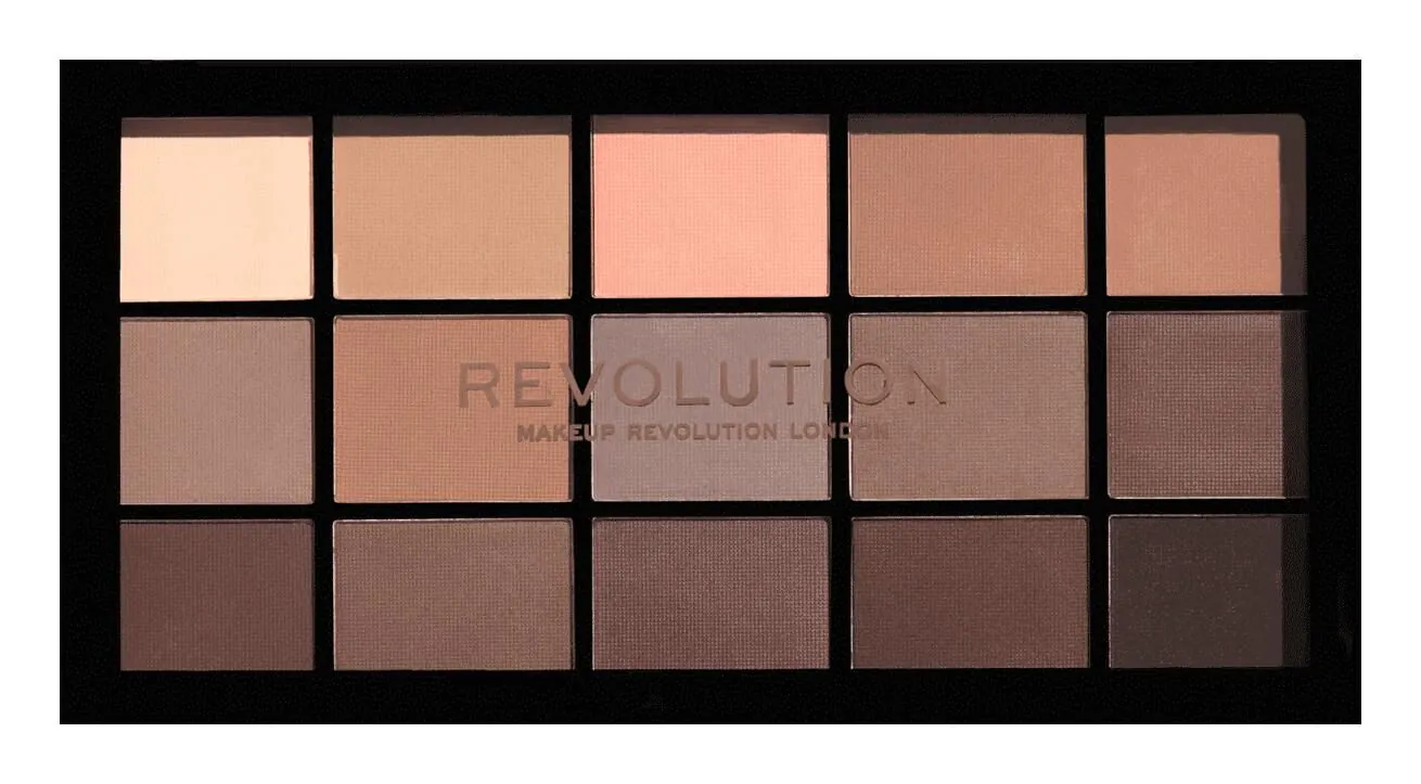 MAKEUP REVOLUTION Reloaded Paleta cieni Basic Mattes 15,2g